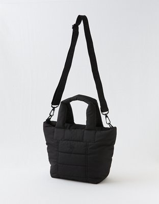 OFFLINE By Aerie Puff Love Mini Tote - True Black