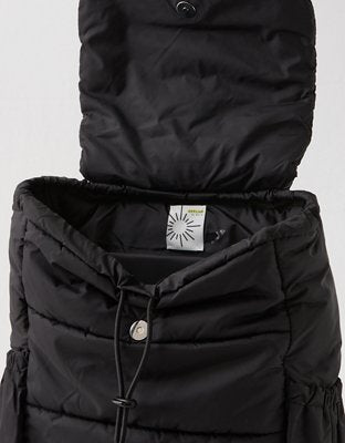 OFFLINE By Aerie Puff Love Backpack - True Black