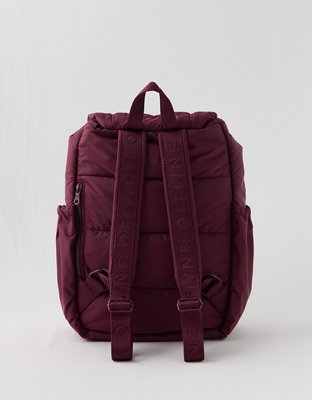 OFFLINE By Aerie Puff Love Backpack - Royal Berry