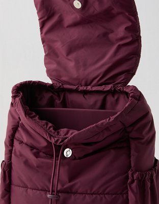 OFFLINE By Aerie Puff Love Backpack - Royal Berry