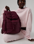 OFFLINE By Aerie Puff Love Backpack - Royal Berry