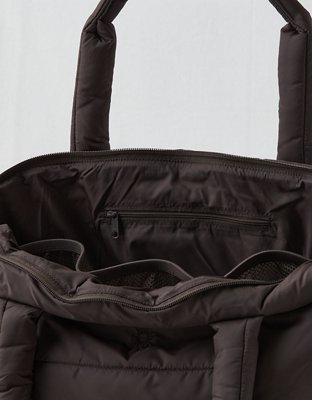 OFFLINE By Aerie Puff Love Tote Bag - Deep Earth