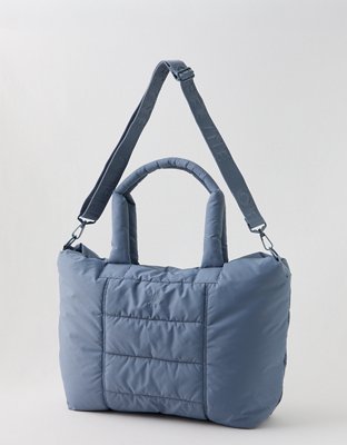 OFFLINE By Aerie Puff Love Tote Bag - Marbled Blue