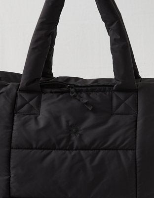 OFFLINE By Aerie Puff Love Weekender Bag - Bold Black