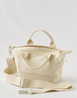 OFFLINE By Aerie Courtside Canvas Crossbody Bag - Natural