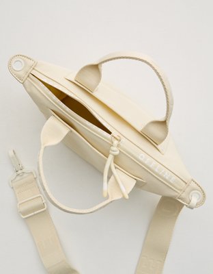 OFFLINE By Aerie Courtside Canvas Crossbody Bag - Natural