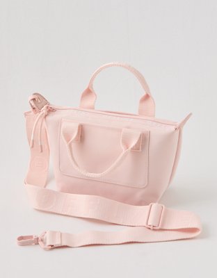 OFFLINE By Aerie Courtside Canvas Crossbody Bag - Pink Petal