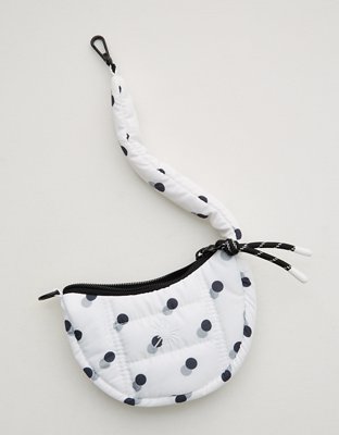 OFFLINE By Aerie Puff Love Mini Clip Bag - White