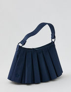 OFFLINE By Aerie Courtside Canvas Pleated Bag - Navy