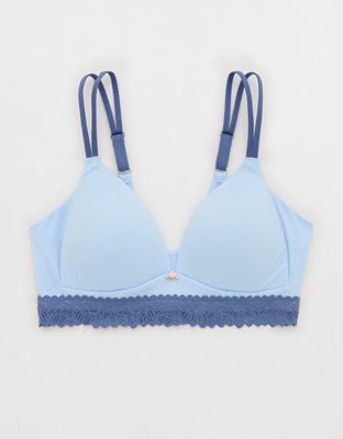 Sunnie Wireless Lightly Lined Bra - Blue Mist