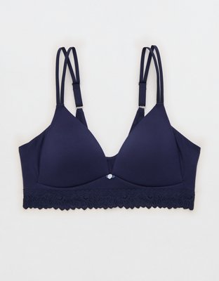 Sunnie Wireless Lightly Lined Bra - Navy