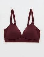 Sunnie Wireless Lightly Lined Bra - Royal Berry