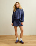 AE Everyday Luxe Sweat Short - Night Time Navy