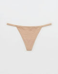 Superchill Cotton String Thong Underwear - Sands
