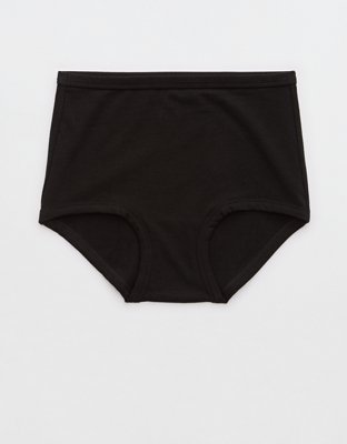 Superchill Cotton Super High Waisted Boybrief Underwear - True Black