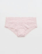 Superchill Cotton Rosey Lace Cheeky Underwear - Pink Petal