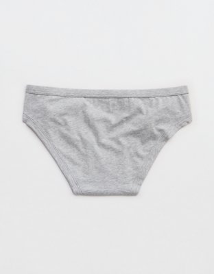 Superchill Cotton Bikini Underwear - Medium Heather Gray