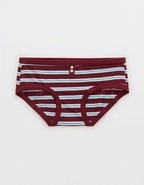 Superchill Cotton Button Boybrief Underwear - Deep Ruby