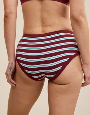 Superchill Cotton Button Boybrief Underwear - Deep Ruby
