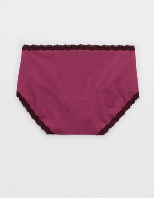 Superchill Cotton Lace Boybrief Underwear - Autumn Jam