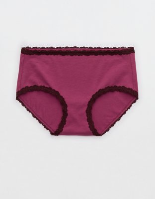 Superchill Cotton Lace Boybrief Underwear - Autumn Jam