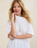 Aerie Oversized Crew Boyfriend T-Shirt - Cool White