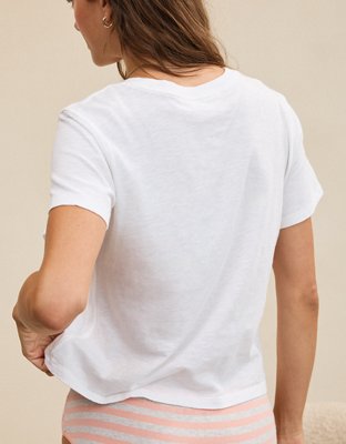 Aerie Vintage T-Shirt - Sparkle White