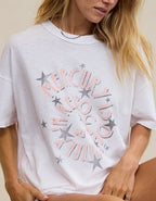 Aerie Oversized Crew Boyfriend T-Shirt - Bright White