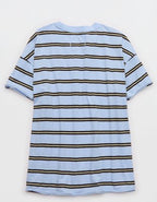 Aerie Oversized Crew Boyfriend T-Shirt - Cloudy Blue