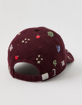 Aerie Corduroy Baseball Hat - Royal Berry
