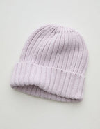 Aerie Ribbed Beanie - Violet Willow