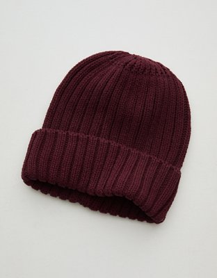 Aerie Ribbed Beanie - Royal Berry