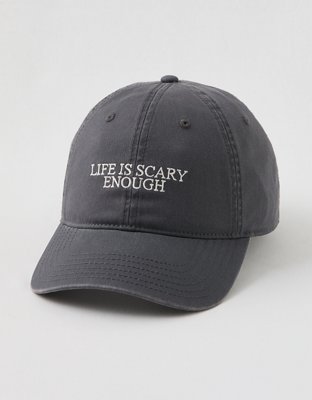 Aerie Graphic Baseball Hat - Gray Marl