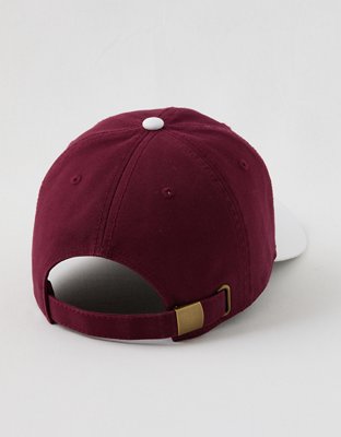 Aerie Colorblock Baseball Hat - Deep Ruby