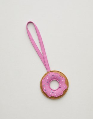 Aerie Donut Bag Charm - Planet Pink