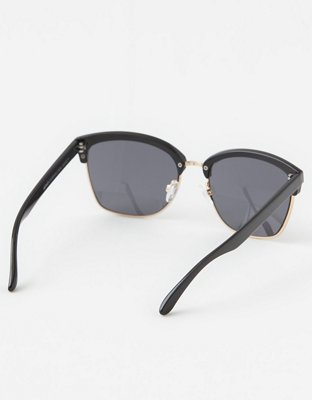 Aerie Squared Away Sunglasses - Black
