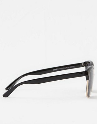 Aerie Squared Away Sunglasses - Black
