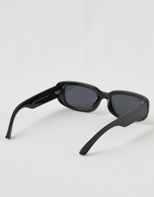 Aerie Mini Dare To Square Sunglasses - Black