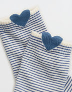 Aerie Icon Crew Socks - Marbled Blue