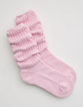Aerie Marled Slouch Socks - Violet Willow