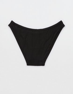 Superchill Modal Rib Bikini Underwear - True Black