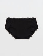 Superchill Modal Lace Boybrief Underwear - True Black