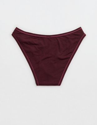 Superchill Modal Rib Bikini Underwear - Royal Berry