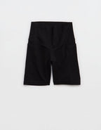 OFFLINE By Aerie Real Me XTRA High Waisted 5" Pocket Bike Short - True Black