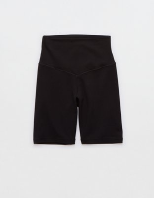 OFFLINE By Aerie Real Me XTRA High Waisted 7" Bike Short - True Black