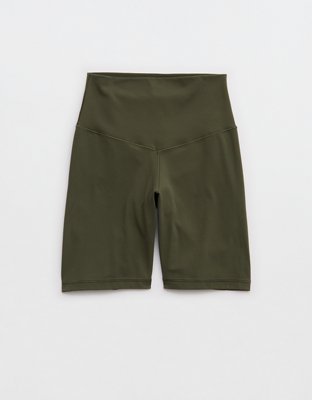 OFFLINE By Aerie Real Me XTRA High Waisted 7" Bike Short - Festive Olive