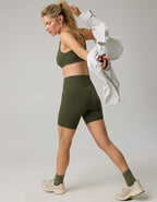 OFFLINE By Aerie Real Me XTRA High Waisted 7" Bike Short - Festive Olive