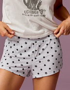 OVERSLEPT by Aerie Real Soft® Ribbed Boxer - Light Heather Gray