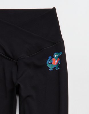 Florida Gators OFFLINE By Aerie Crossover Legging - Black