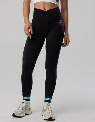Florida Gators OFFLINE By Aerie Crossover Legging - Black